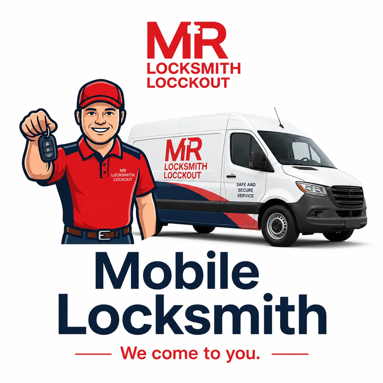 Mr Locksmith Lockout mobile service van