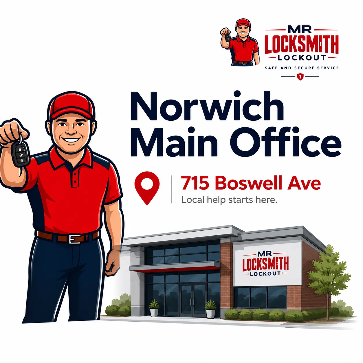 Locksmith Norwich in Norwich and Eastern CT