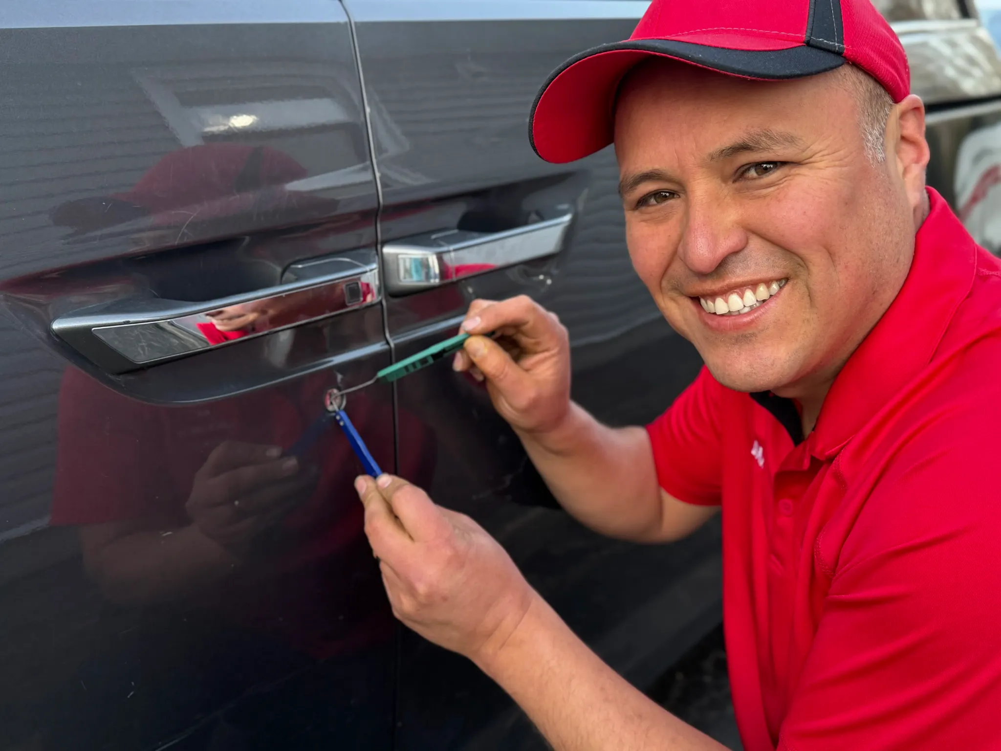 Mr Locksmith Lockout tech at our Waterford, CT location