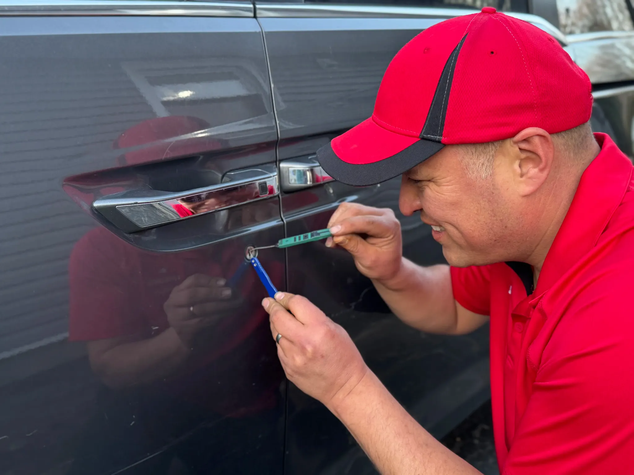 Mr Locksmith Lockout tech at our Plainfield, CT location