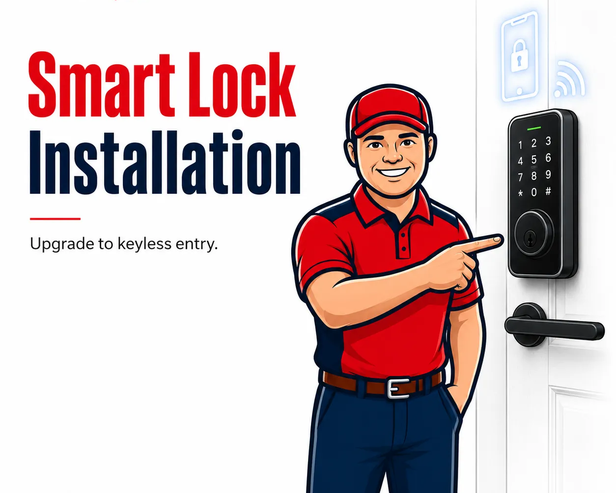 Smart Lock Installation in Norwich and Eastern CT