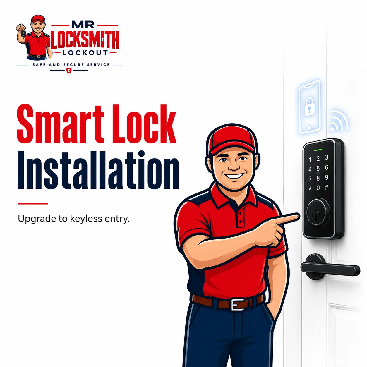 Smart Lock Installation in Norwich and Eastern CT