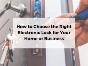 Right Electronic Lock